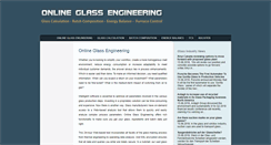 Desktop Screenshot of online-glass-engineering.com