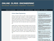 Tablet Screenshot of online-glass-engineering.com